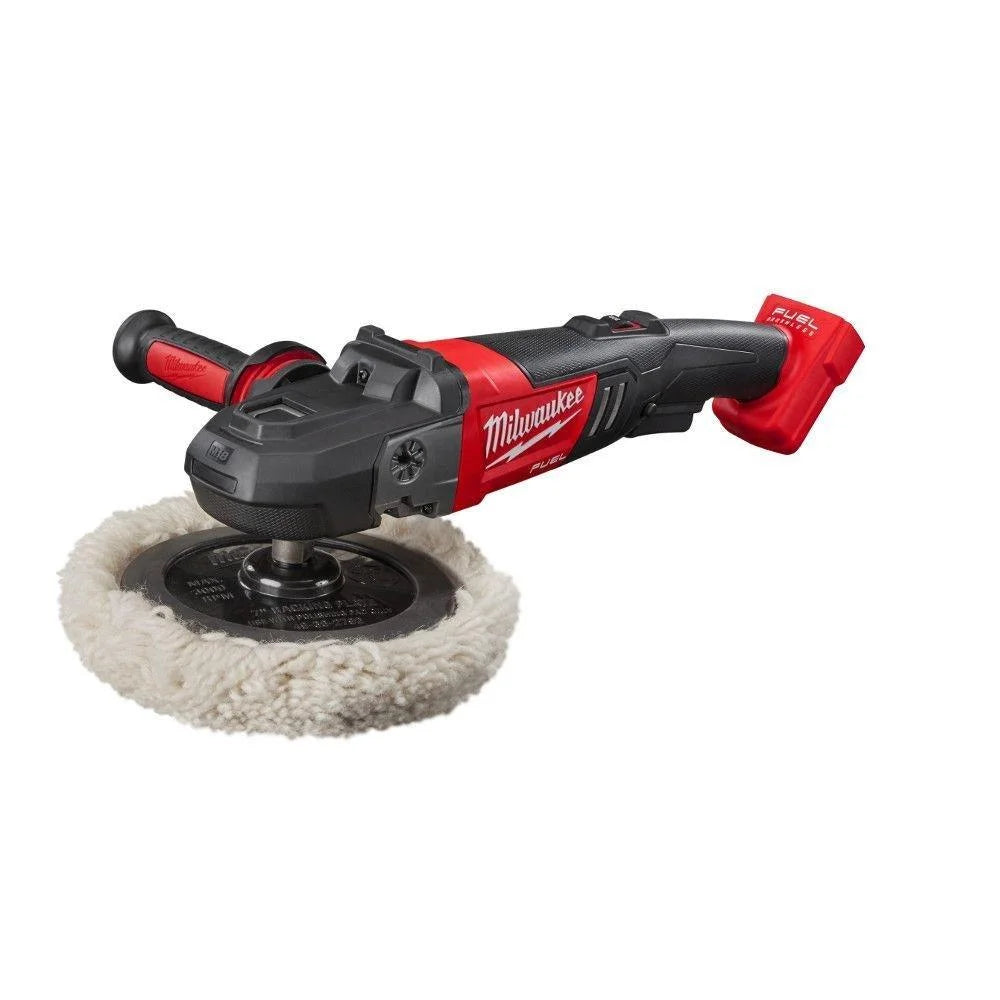 2026 NewMilwaukee 2738-20 M18 18-Volt FUEL Lithium-Ion Brushless Cordless 7 inch Variable Speed Polisher (Tool-Only)