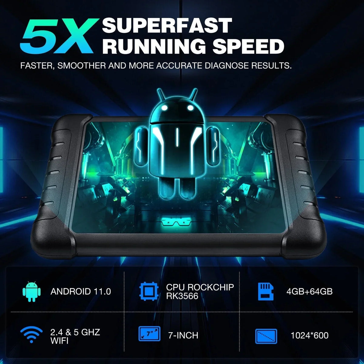 2026 NewAutel Scanner MaxiCOM MK808S Car Diagnostic Scan Tool Bi-directional All Systems Diagnosis 28+ Services Active Test