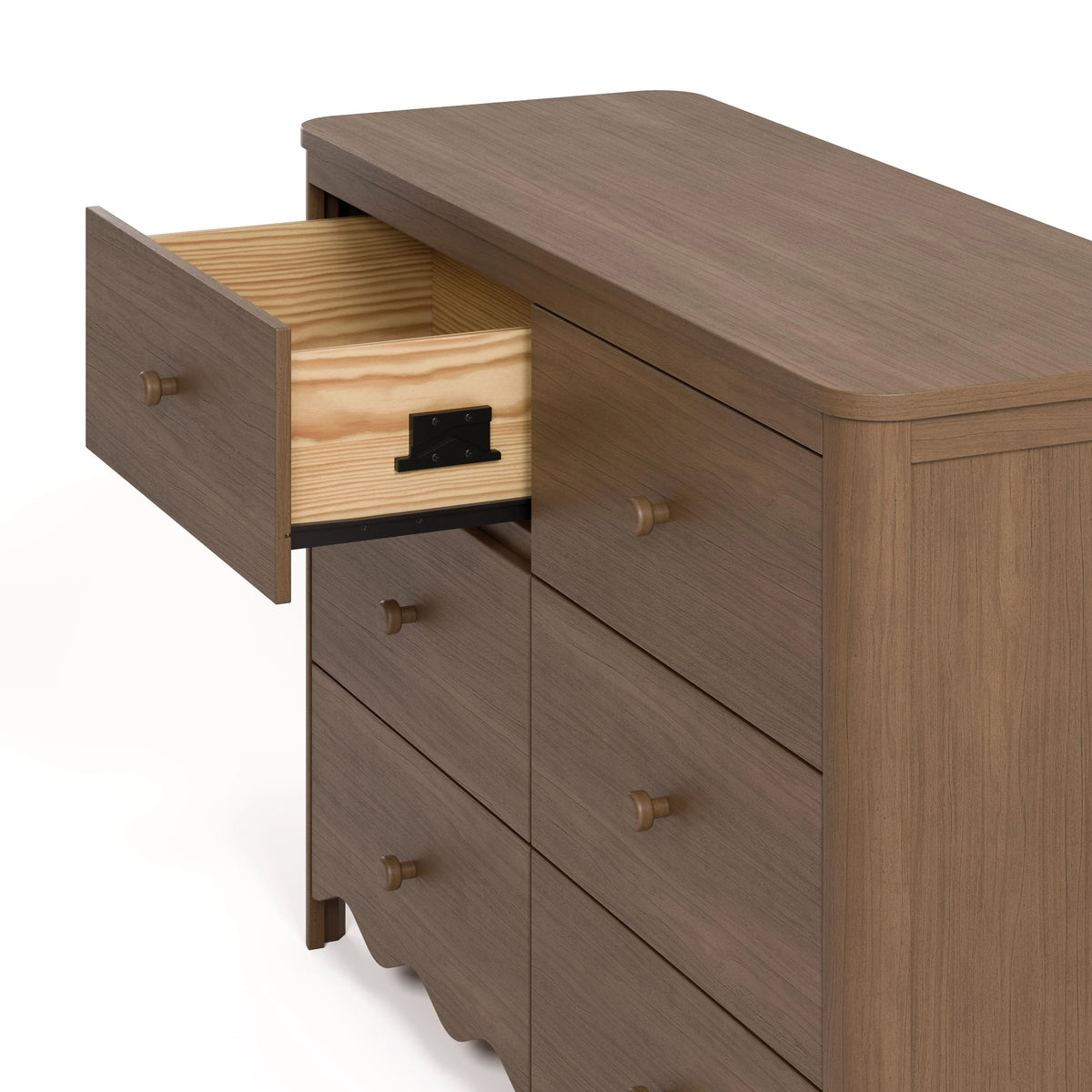 2026 NewStorkcraft Casablanca 6 Drawer Nursery Dresser, Sage