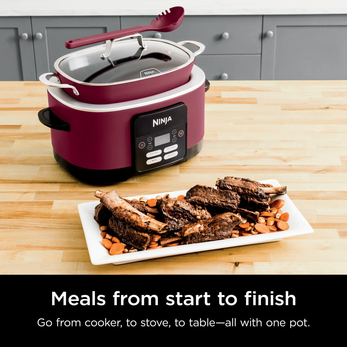 2026 NewNinja Foodi Possible Cooker 8.5qt Multi-Cooker, MC1000
