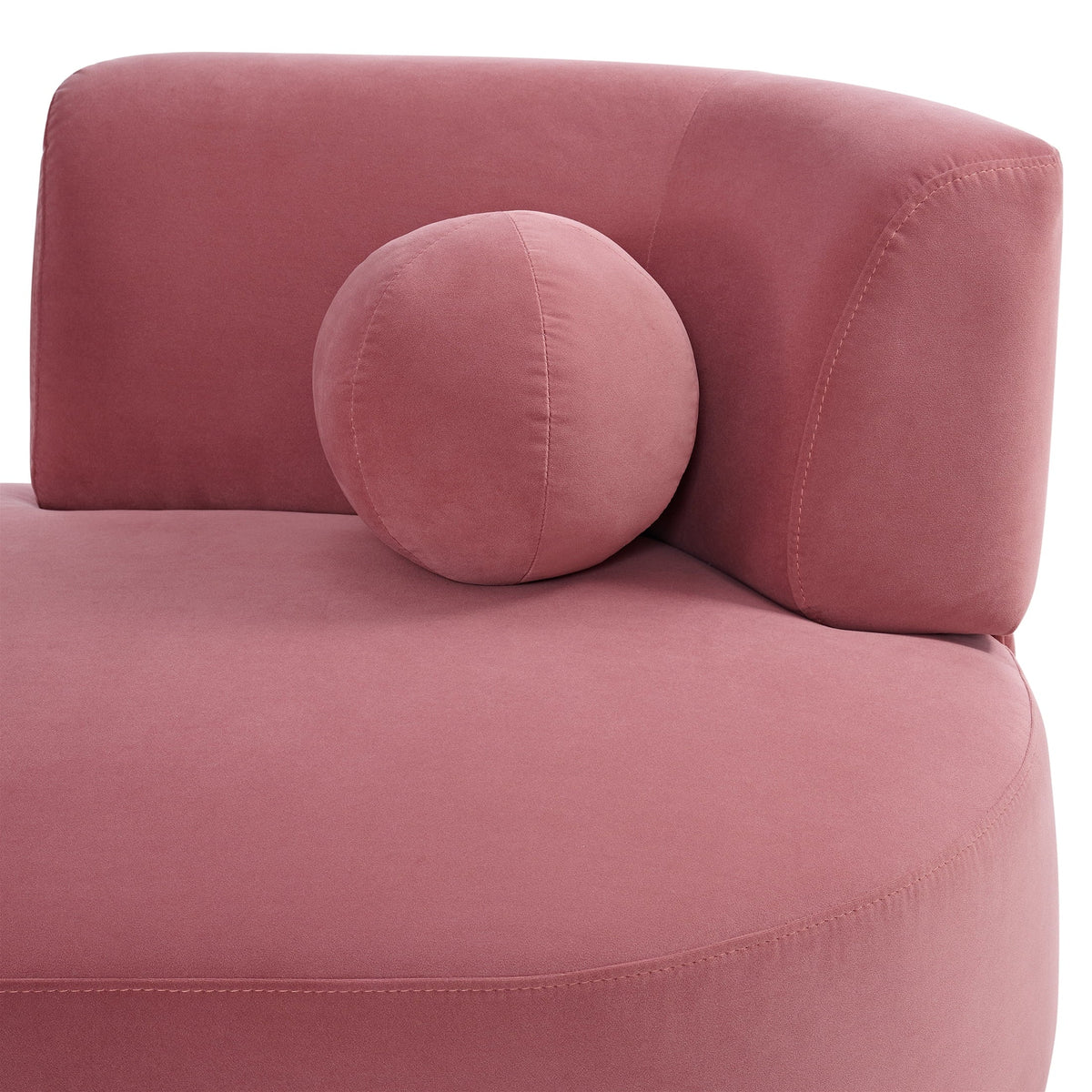 2026 NewBetter Homes & Gardens Juliet Modern Boucle Chaise & Storage Ottoman, Pearl