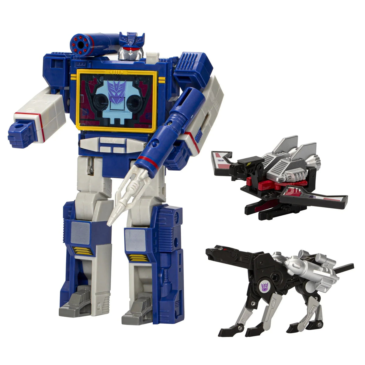 2026 NewTransformers Toys Retro 40th Anniversary Soundwave, Laserbeak, & Ravage Action Figures