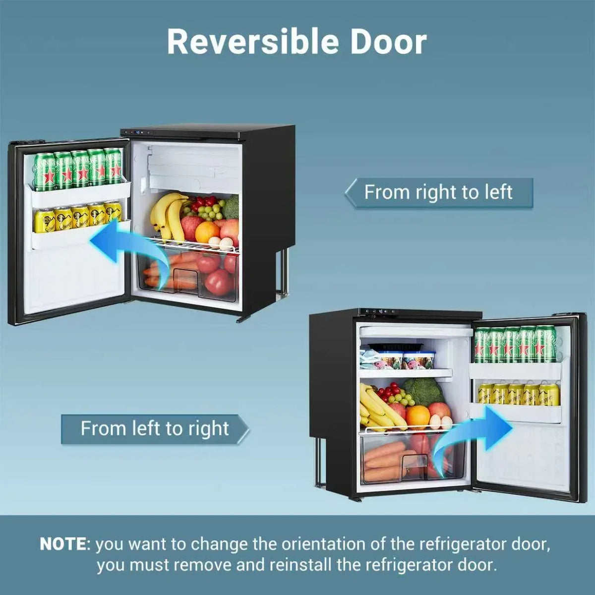 2026 NewBODEGACOOLER 12 Volt Refrigerator, RV Refrigerator APP Control, 65L(2.3cu.ft.) RV Fridge Freezer, Car Refrigerator with Lock, (4a. -46a. ) Travel Compressor Cooler 12/24V DC for Truck, RV, Camping