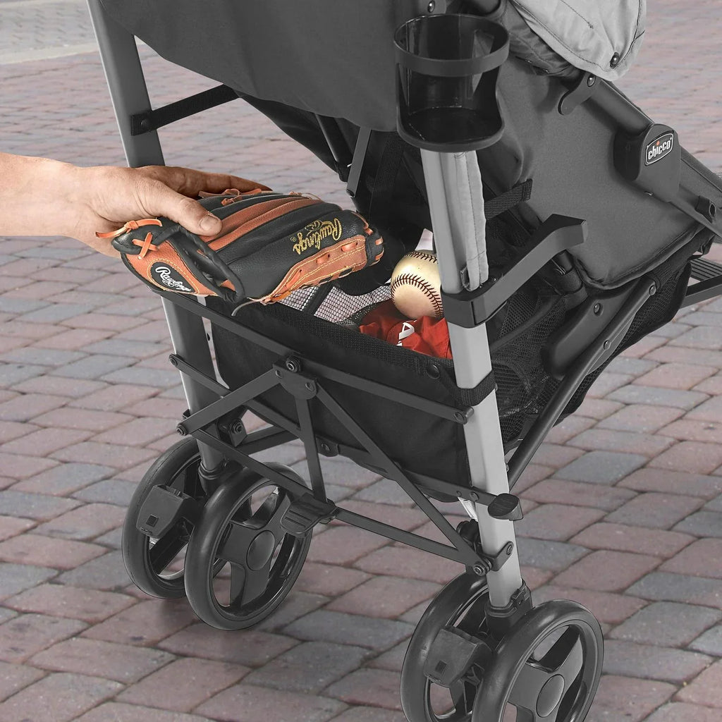 2026 NewChicco Liteway Lightweight Stroller - Moon Grey (Grey/Black)