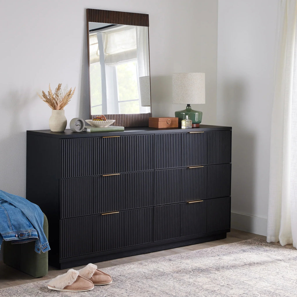 2026 NewBetter Homes and Gardens Lillian 6 Drawer Dresser, White