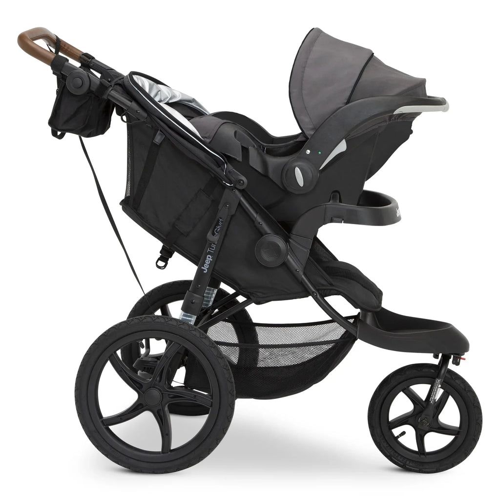 2026 NewJeep TurboGlyde Jogging Stroller by Delta Children, Black