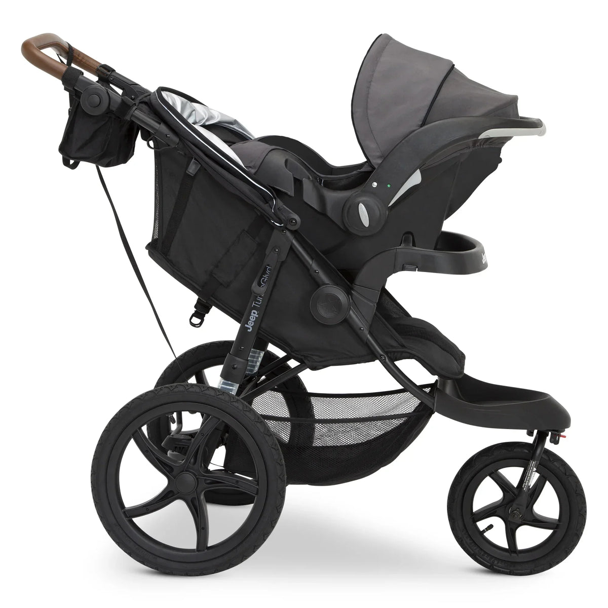 2026 NewJeep TurboGlyde Jogging Stroller by Delta Children, Black