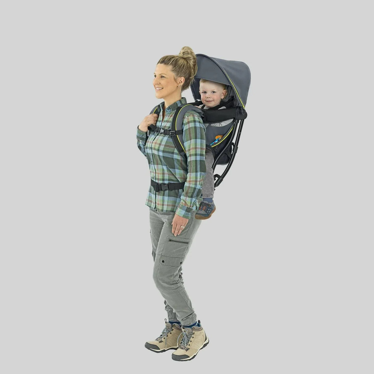 2026 NewChicco SmartSupport Backpack Carrier - Solar (Grey). New