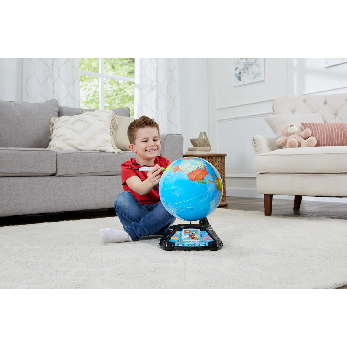 2026 NewLeapFrog Magic Adventures Globe with Accessories, Baby and Toddler Toys
