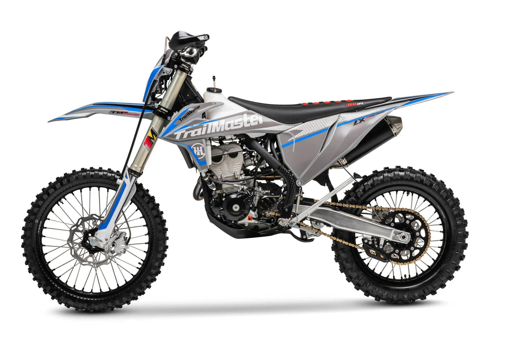 2026 NewTrailmaster JHL Pro-Series High-Performance LX300 PRO Racing Ready Mid-Size Electric Start Dirt Bike (Red)