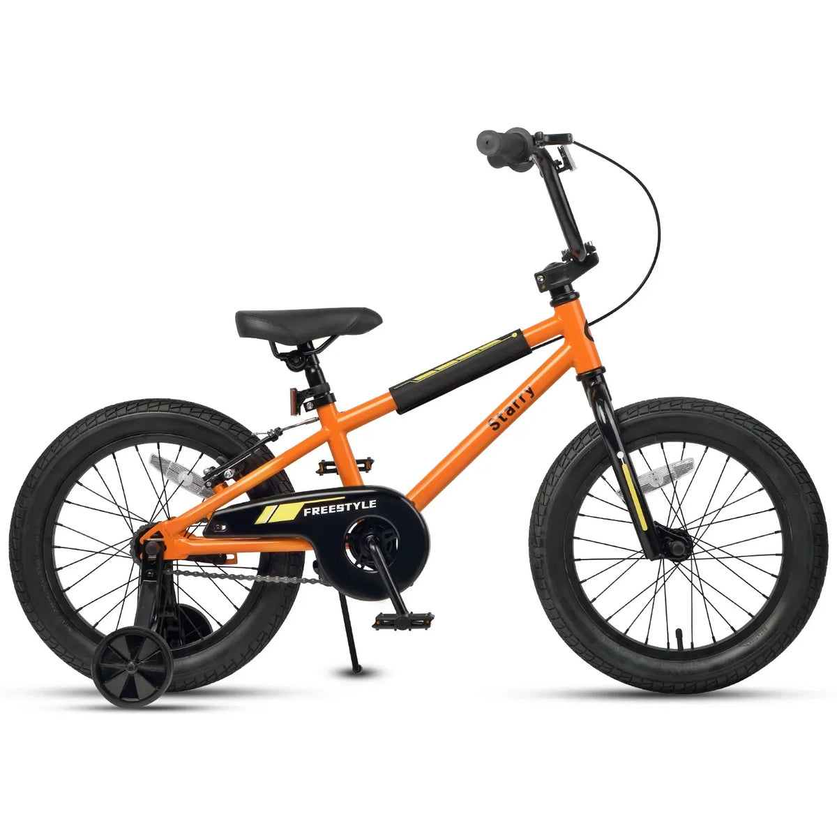 2026 NewGlerc 14 Inch Little Kids Bike BMX Style Bicycle with Training Wheels Coaster Brake for 3 4 5 Years Old Boys Girls, Blue
