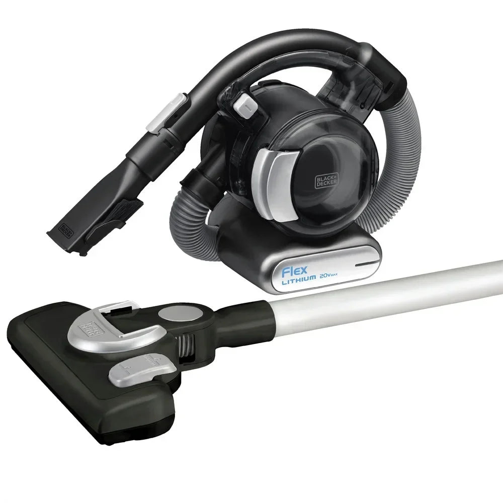 2026 NewBLACK+DECKER DUSTBUSTER 20V MAX* Flex Cordless Stick Vacuum with Floor Head and Pet Hair Brush, (BDH2020FLFH)