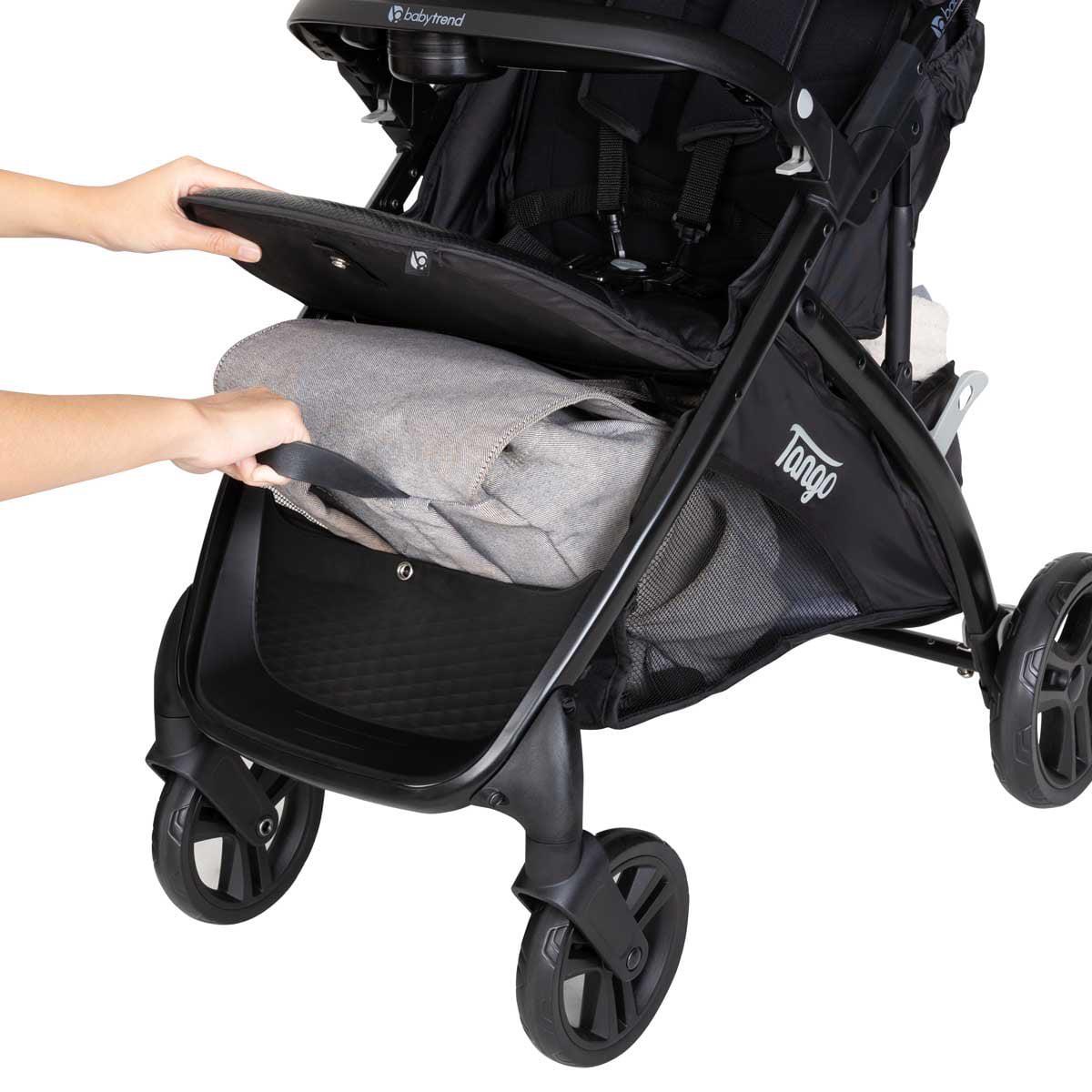 2026 NewBaby Trend Tango Travel System - Kona - Black