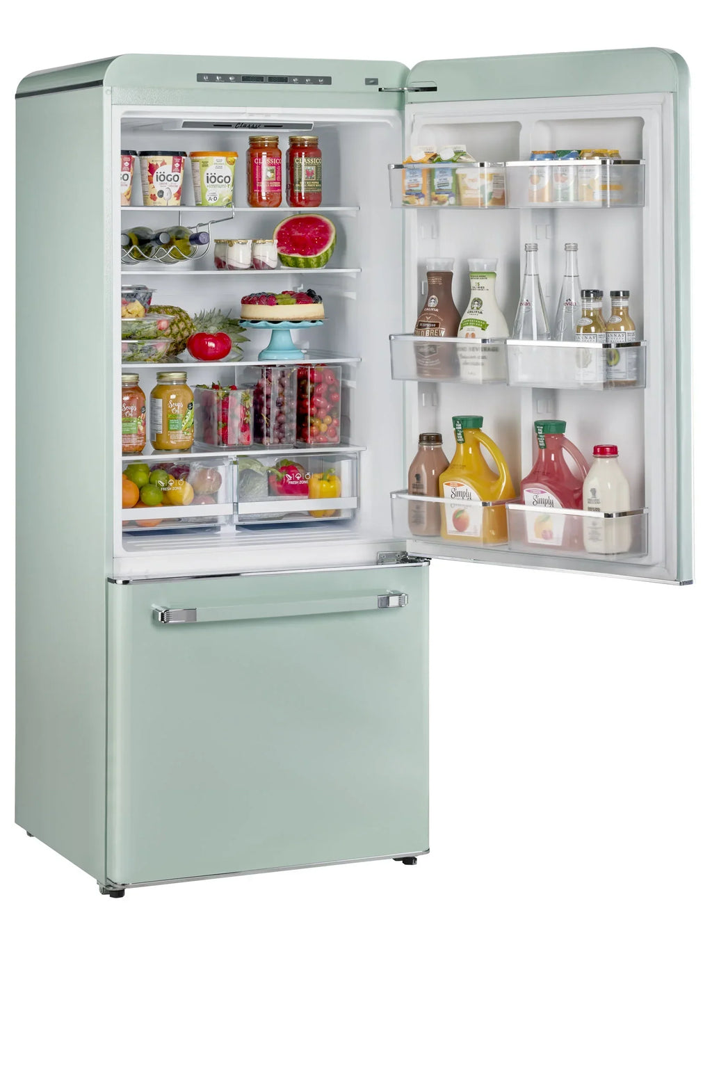 2026 NewUnique Appliances Ugp-510L Ac Classic Retro 30" Wide 17.7 Cu. Ft. Energy Star Certified