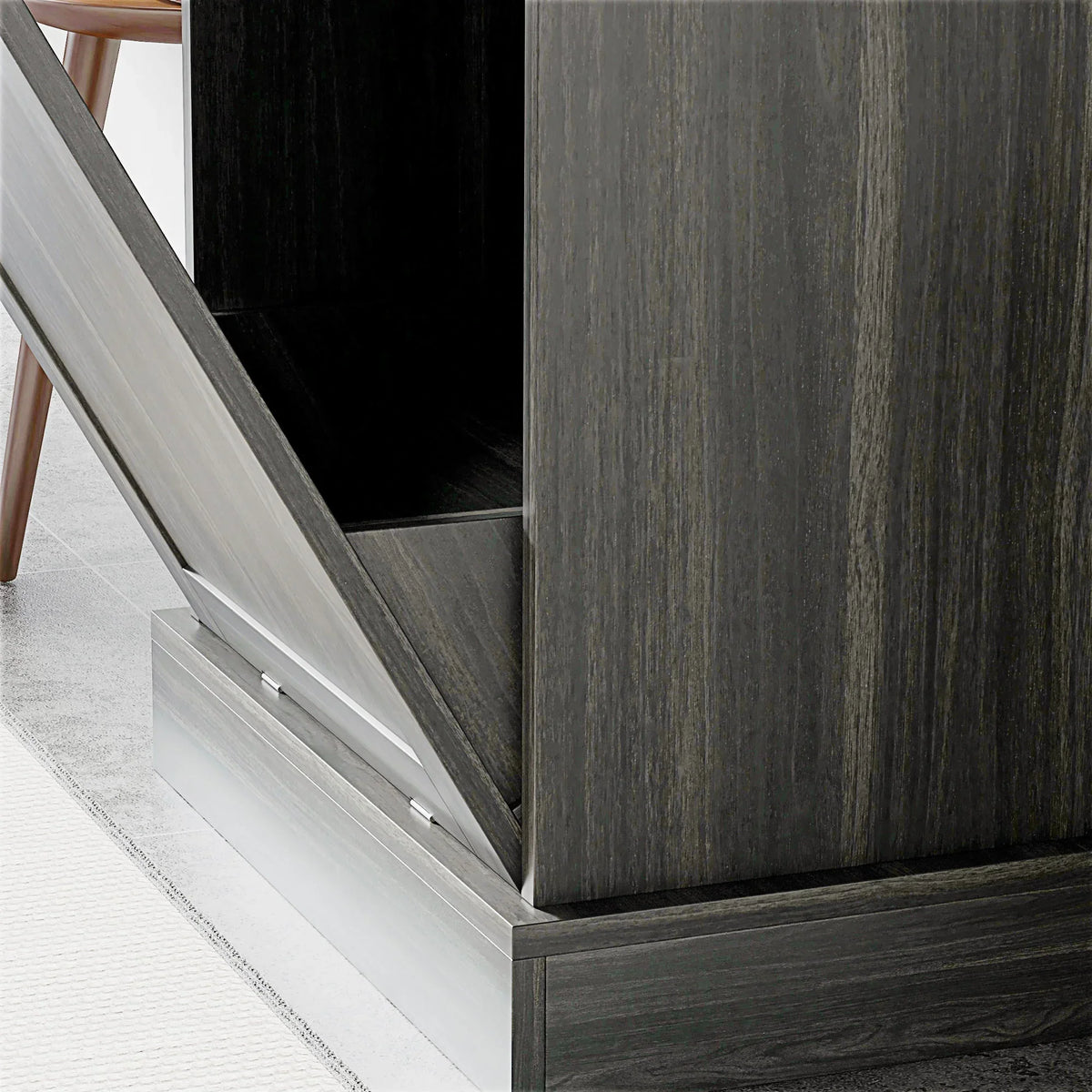 2026 NewHOMCOM Kitchen Tilt Out Trash Bin Cabinet, Free Standing Recycling Cabinet