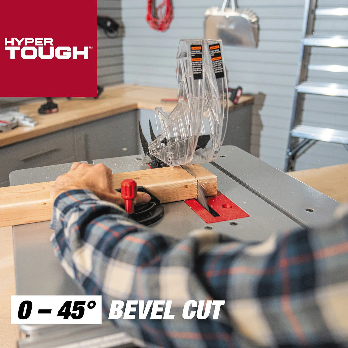 2026 NewHyper Tough 10-inch 15Amp Table Saw, TS1001