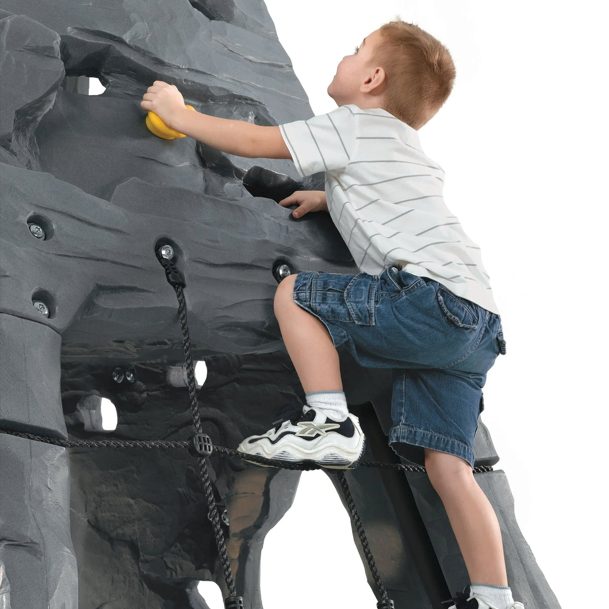 2026 NewStep2 Skyward Summit Rock Climbing Wall, Grey