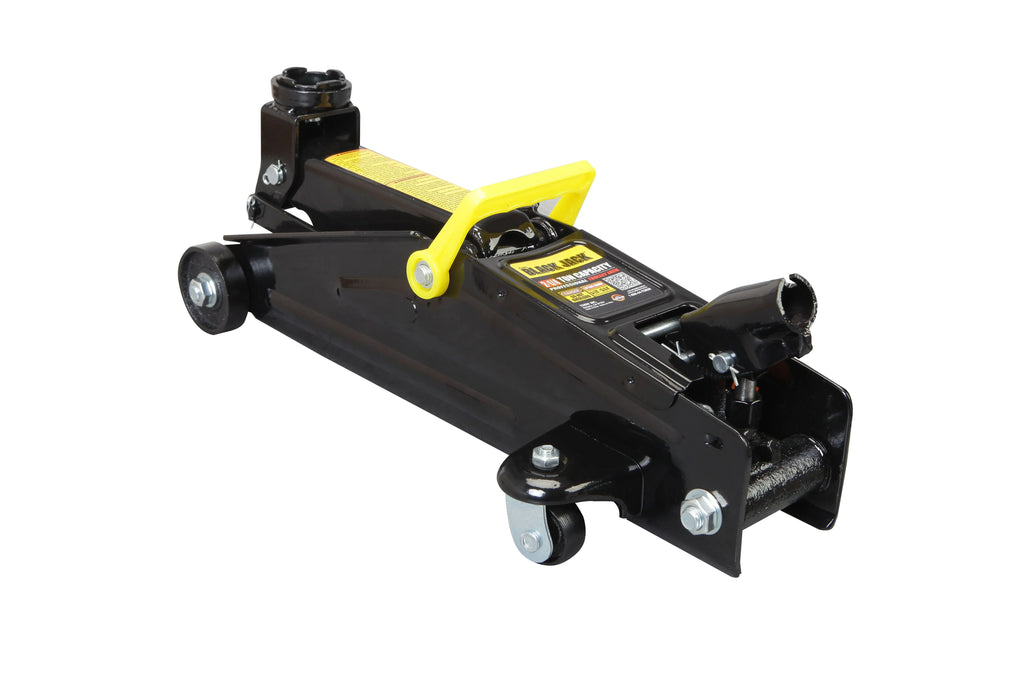 2026 NewBlack Jack 2.25 Ton Trolley Jack with 2.25 Ton Jack Stands in Case Black - T82253W
