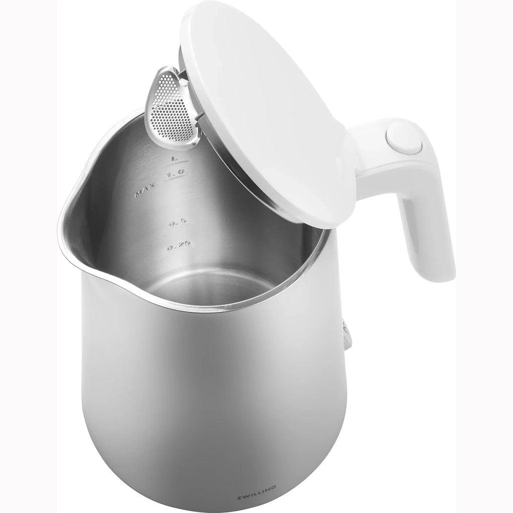 2026 NewZWILLING Enfinigy Cool Touch 1-Liter Electric Kettle, Cordless Tea Kettle & Hot Water - Black