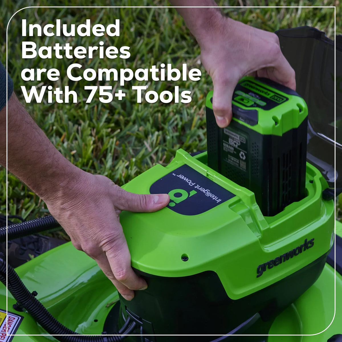 2026 NewGreenworks 60V 21" Self Propelled Lawn Mower with (1) 8.0 Ah Battery & Rapid Charger 2546402