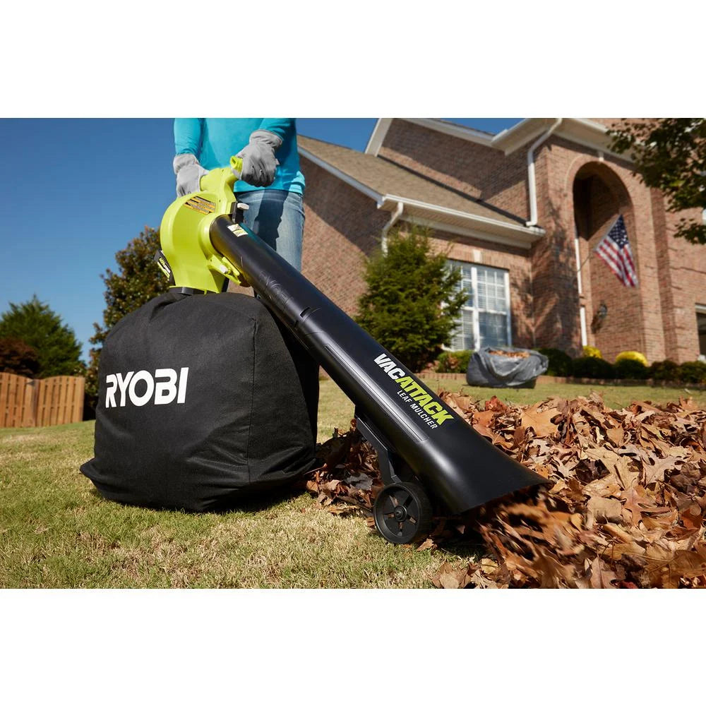 2026 NewRYOBI 40V Vac Attack Cordless Battery Leaf Vacuum/Mulcher (Tool Only)