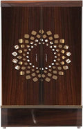 2026 NewCustomized Wooden Cabinet Desginer Mandir With LED / Mandir For Home & Office / Temple For Home / Pooja Ghar / Mandir With Lights /Storage