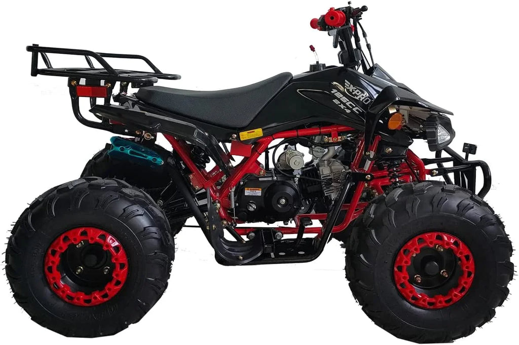 2026 NewX-Pro Brand New 125cc Gas ATV, Automatic Transmission w/Reverse Remote Control Big 19"/18" Tires