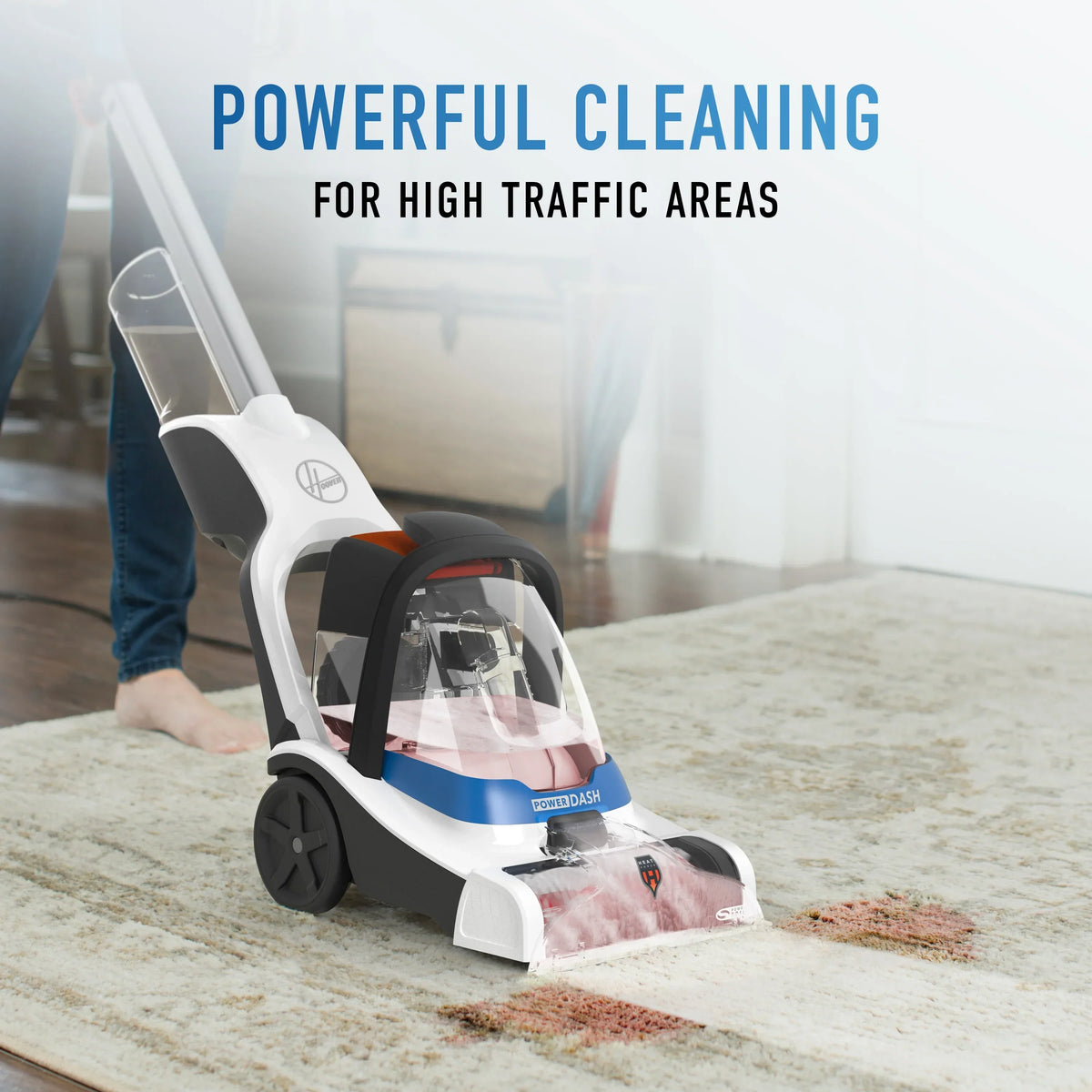 2026 NewHoover PowerDash Pet, Carpet Cleaner Machine, Carpet & Rugs, for Small Spaces, Compact, Lightweight, FH50710CN