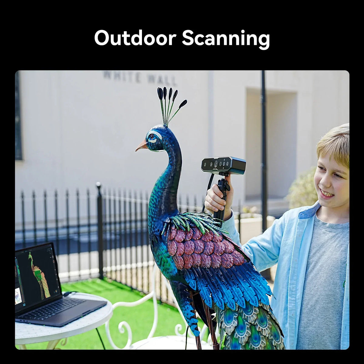 2026 NewCreality CR-Scan Otter 3D Scanner Kit High Accuracy 0.02mm with 8 LED Infrared Lights 24 Bit Full-Color Scan, Noiseless, Sensitive Operation for Windows/macOS