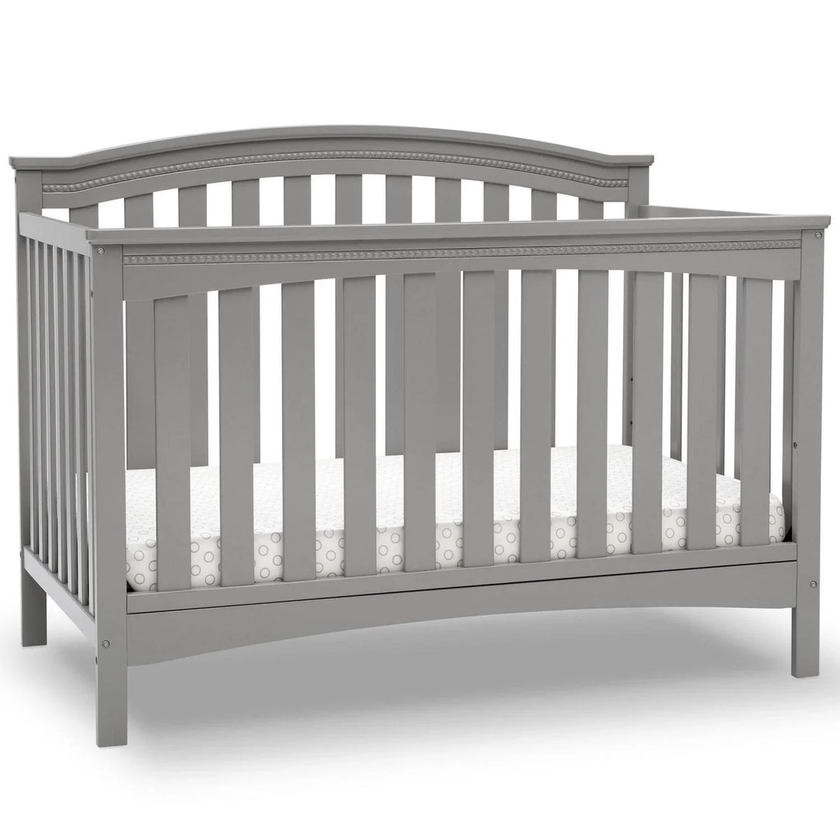 2026 NewDelta Children Waverly 6-in-1 Convertible Baby Crib. Grey