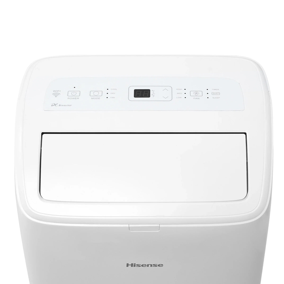 2026 NewHisense 8,000 BTU Dual Hose Portable Air Conditioner with Inverter and Wi-Fi