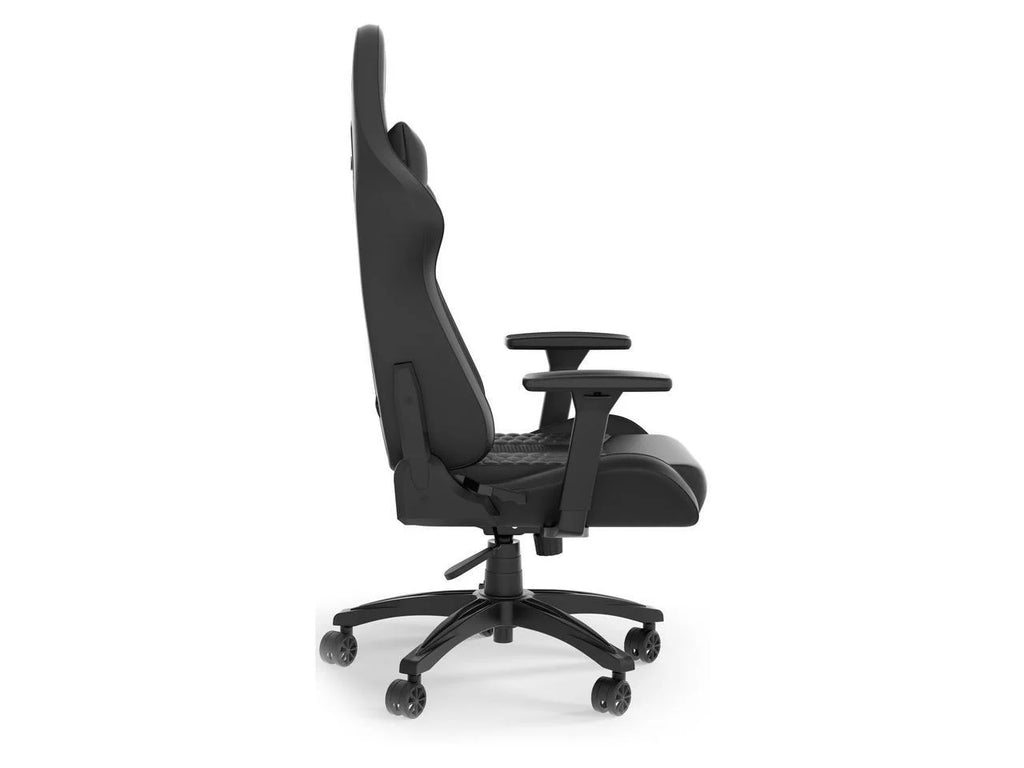 2026 NewCorsair TC100 RELAXED Gaming Chair (Leatherette Black)