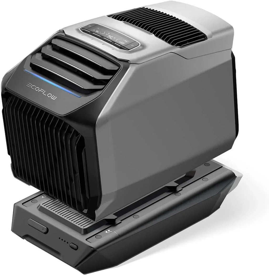 2026 NewEF EcoFlow WAVE 3 Portable Air Conditioner, 1800W/6100 BTU Cooling and 2000W/6800 BTU Heating, 1000W Fast Charging in 75 mins, 8H Wireless Running, APP Control, for Camping, Vanlife, RVs