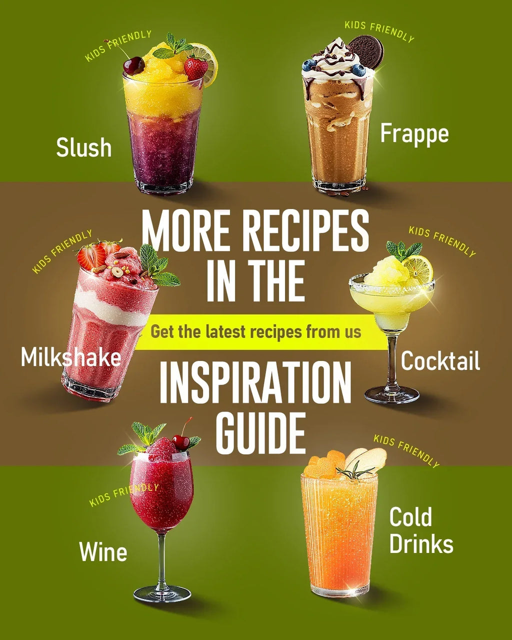 2026 NewSlushie Machine, No Ice Needed, INOVIVA 68 oz Frozen Drink Maker for Home with Self-Cleaning, 5 Preset Programs, Frozen Margaritas, Frapp"s, Milkshake, and More