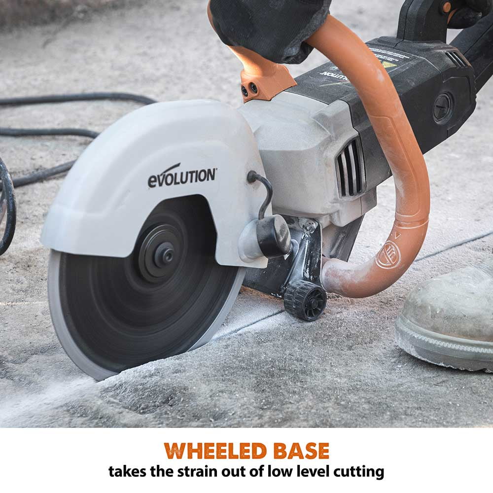 2026 NewEvolution Power Tools 9 in. Electric Concrete Saw