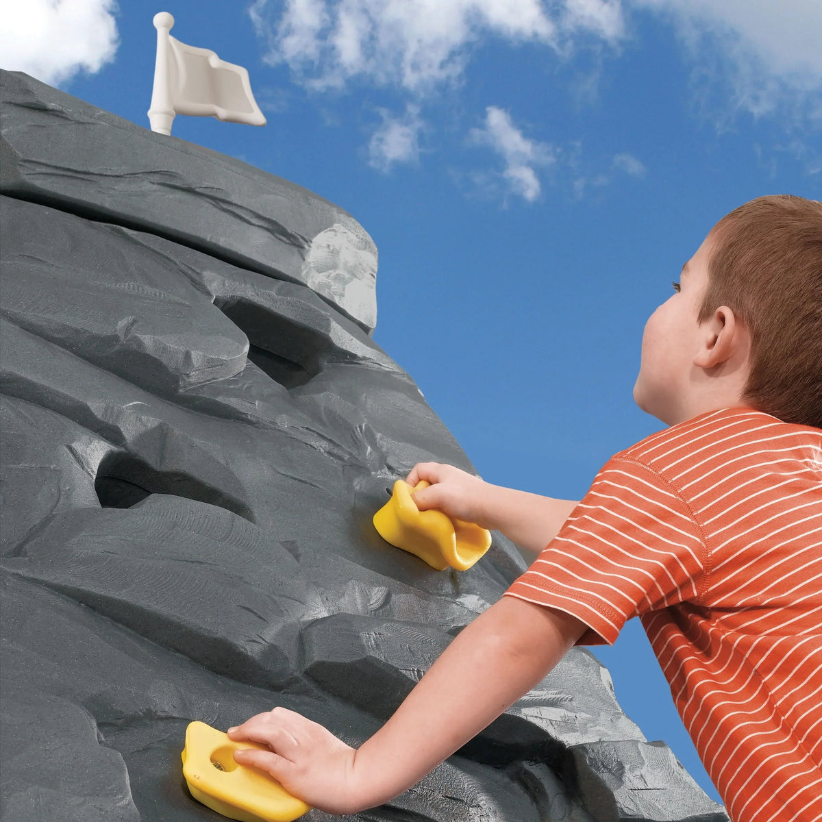 2026 NewStep2 Skyward Summit Rock Climbing Wall, Grey