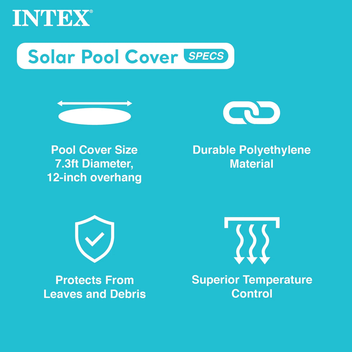 2026 NewIntex Swim Center Round Inflatable Outdoor Lounge Pool with Pool Cover