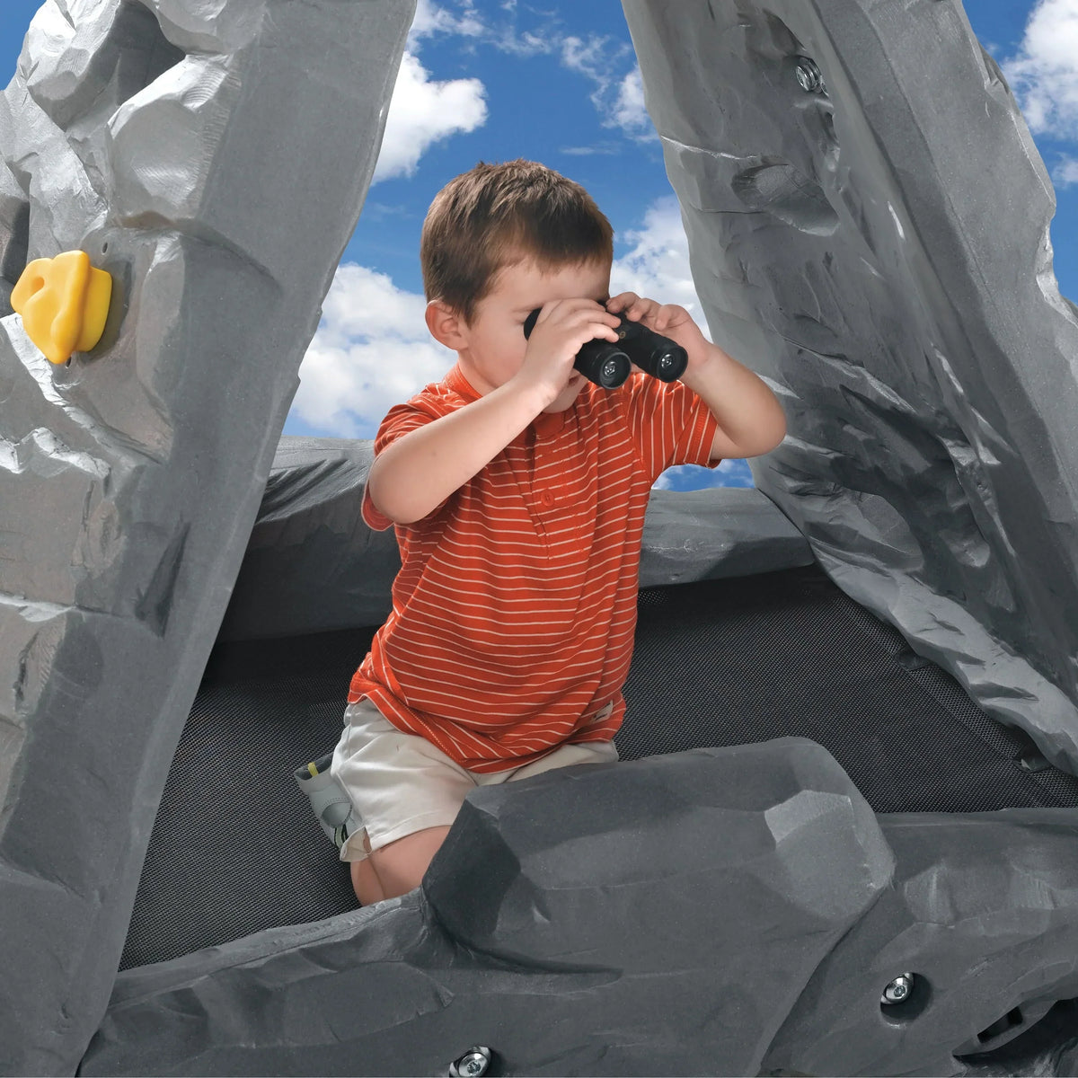 2026 NewStep2 Skyward Summit Rock Climbing Wall, Grey