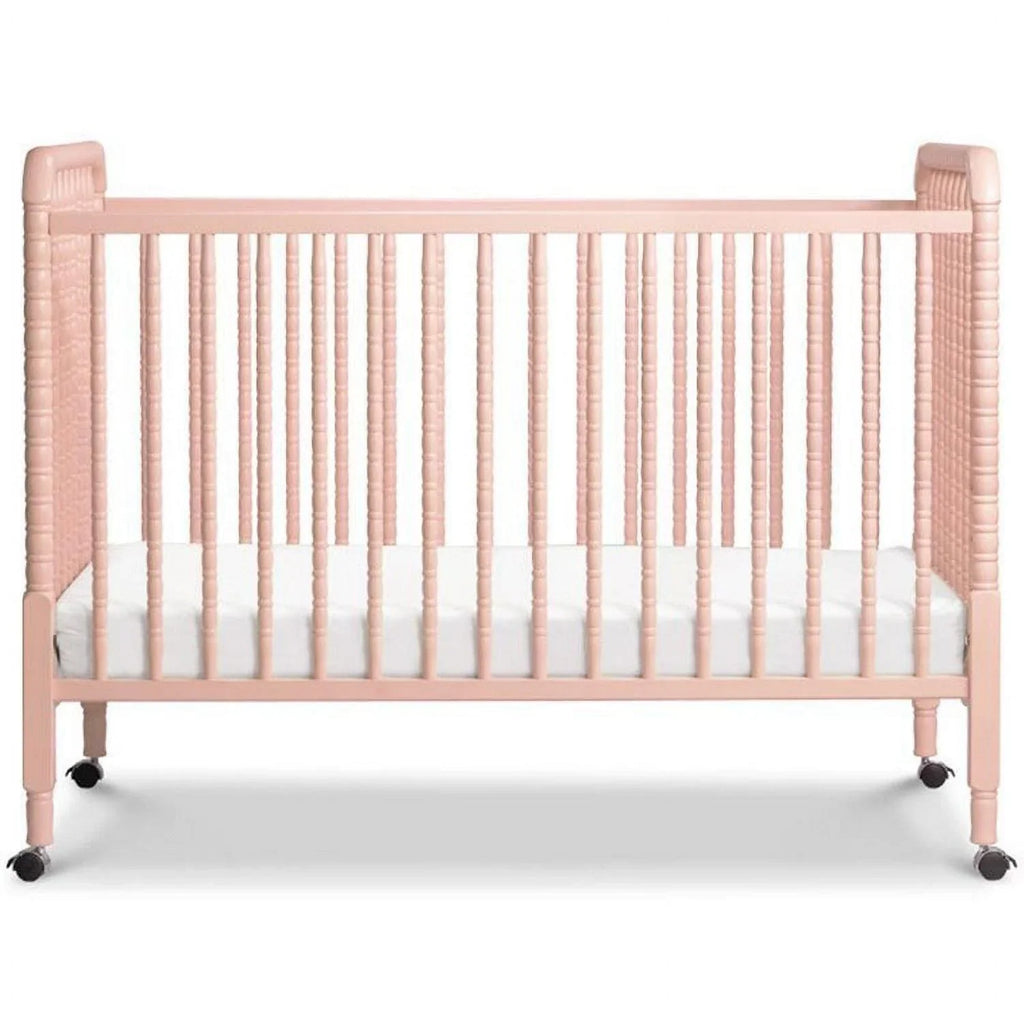 2026 NewDaVinci Jenny Lind 3-in-1 Convertible Crib in Pink Blush