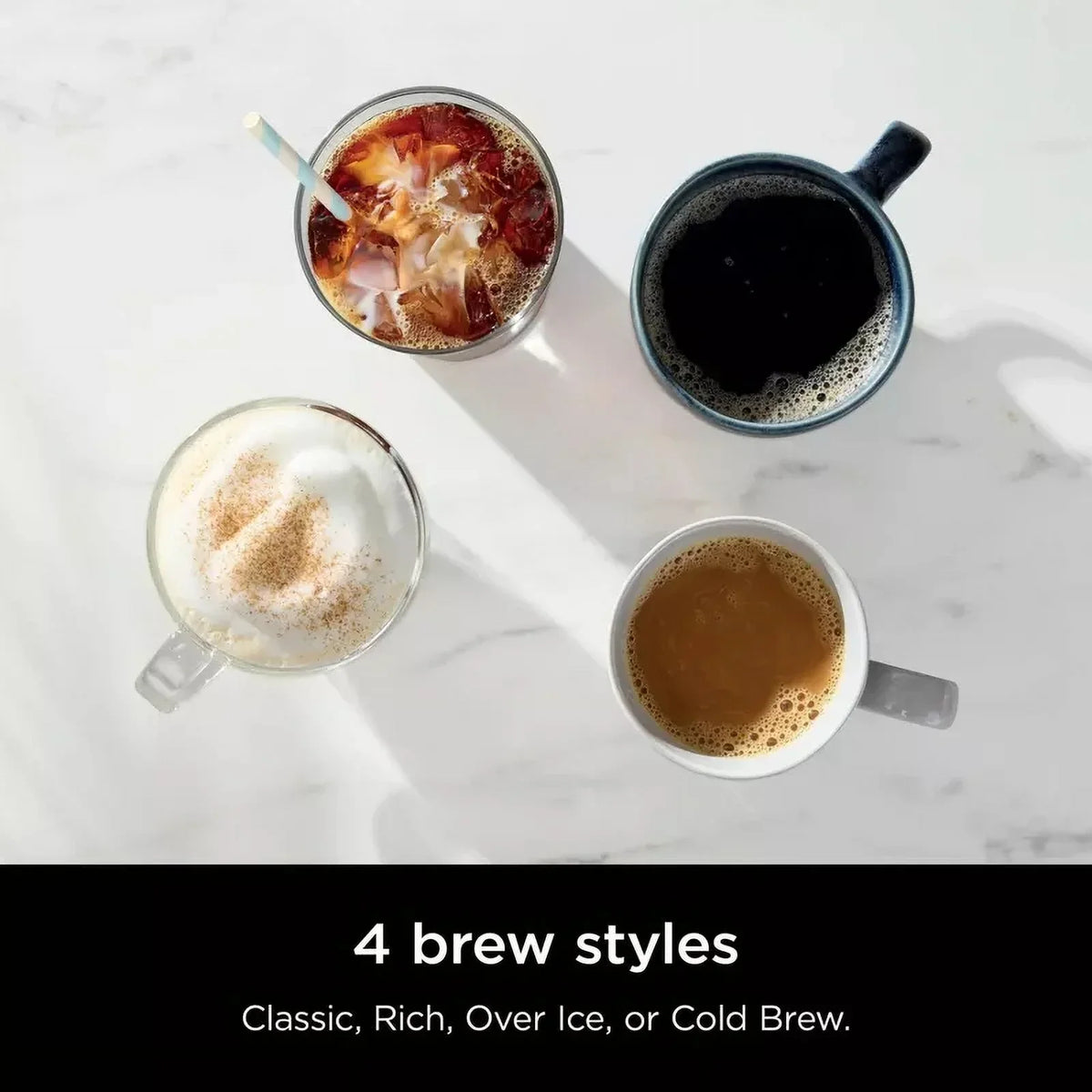 2026 NewNinja Hot & Iced XL Coffee Maker with Rapid Cold Brew