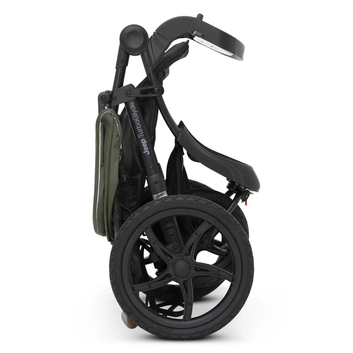 2026 NewJeep TurboGlyde Jogging Stroller by Delta Children, Black