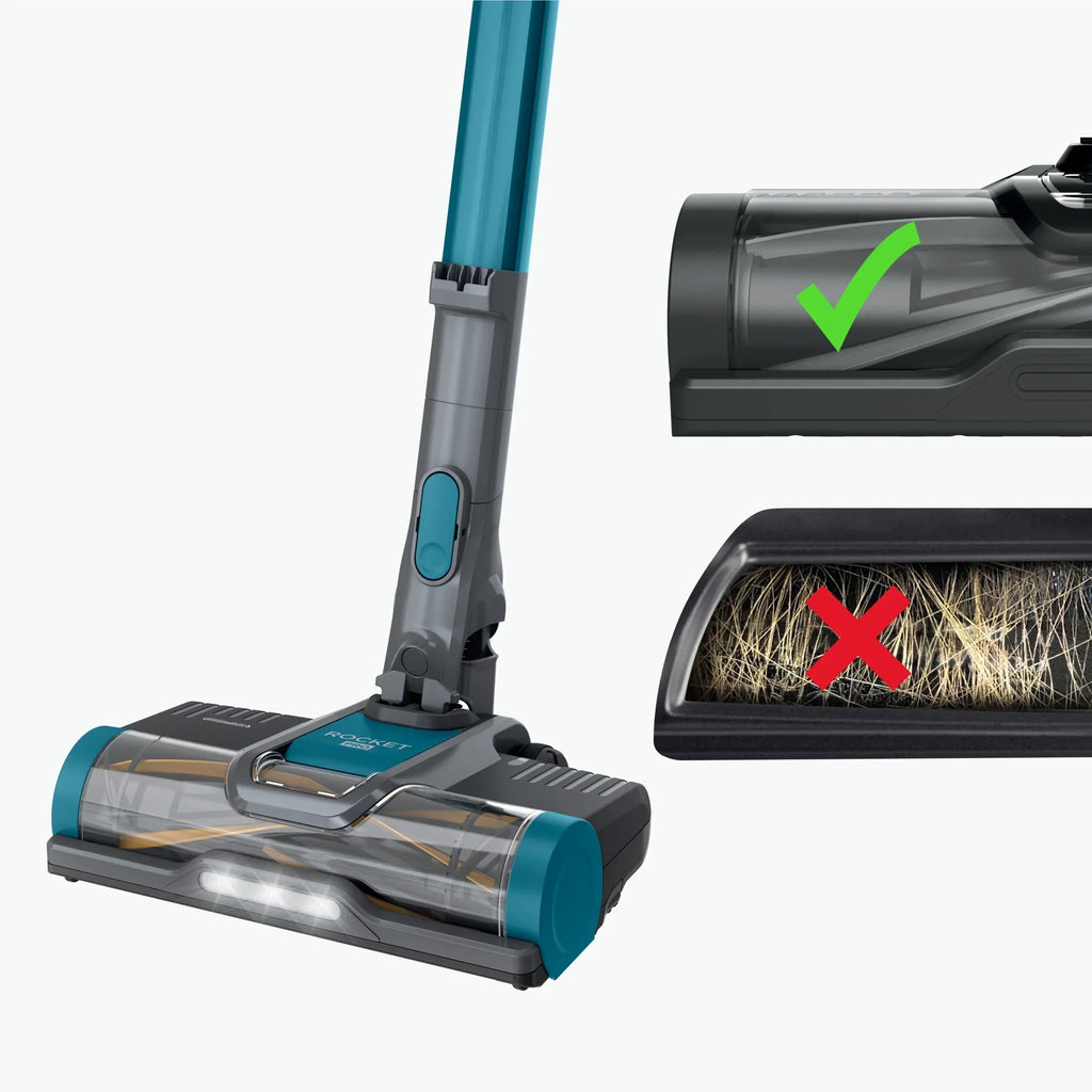 2026 NewShark Pet Pro Bagless Cordless Stick Vacuum, Carpets and Hardfloors, Powerfins Brushroll, No Hair Wrap, Up to 40 Min Runtime, XL Dust Cup, IZ240 Teal