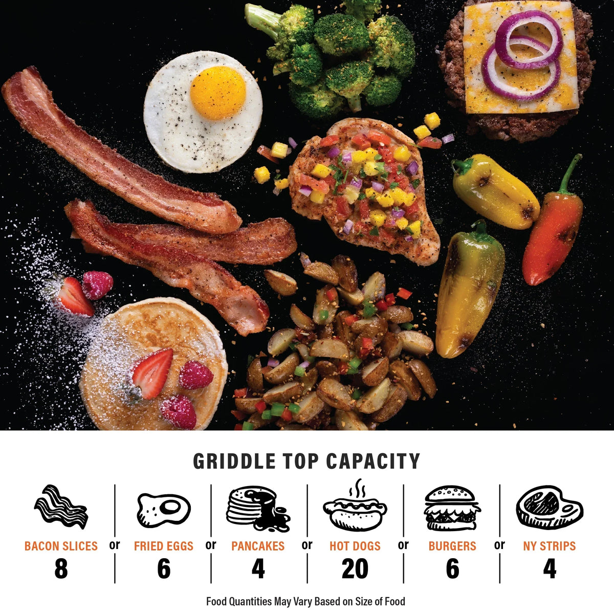 2026 NewBlackstone Adventure Ready 12"x14" Propane Camping Griddle with Side Burner