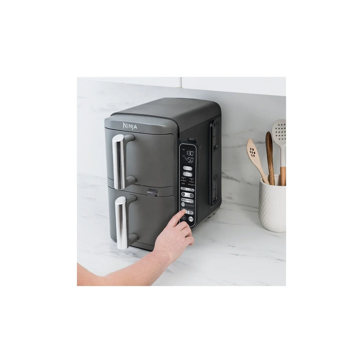 2026 NewNinja DoubleStack XL Smart 2-Basket Air Fryer
