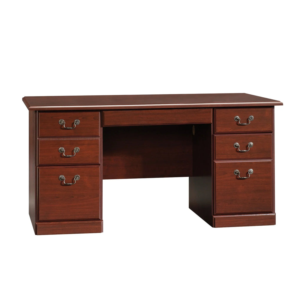 2026 NewSauder Heritage Hill Computer Desk, Classic Cherry Finish