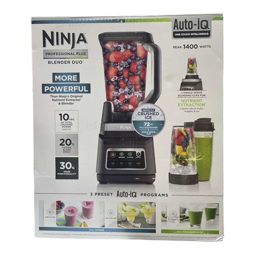 2026 NewNinja Professional Plus Blender DUO with Auto-iQ, Nutrient Extraction
