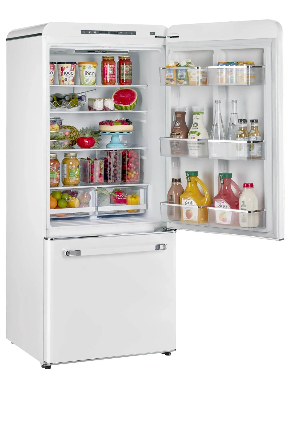 2026 NewUnique Appliances Ugp-510L Ac Classic Retro 30" Wide 17.7 Cu. Ft. Energy Star Certified