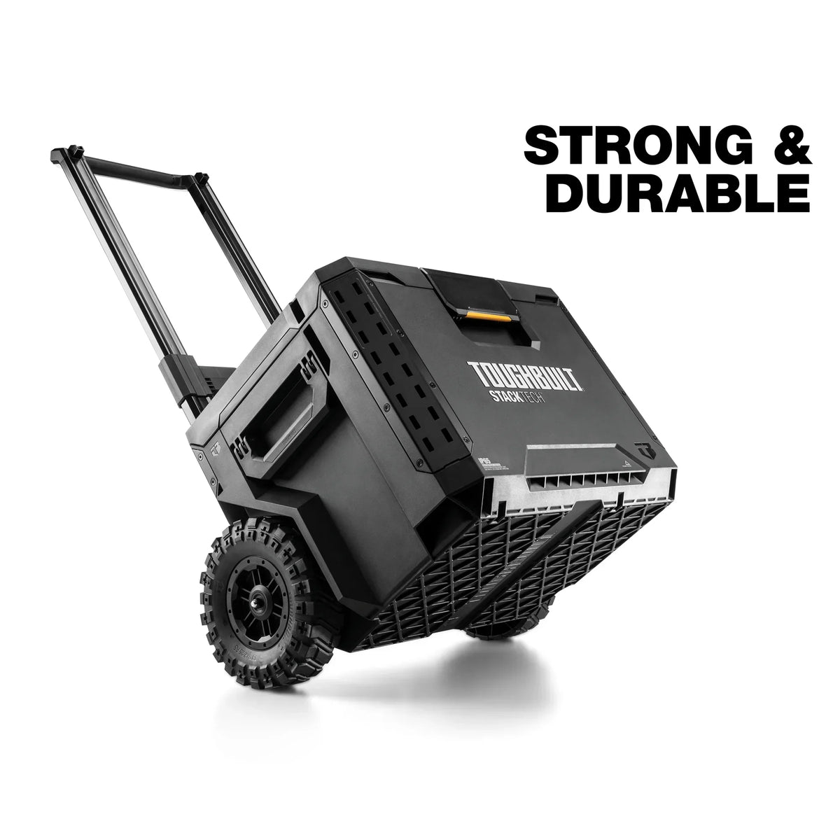 2026 NewToughBuilt Portable 2-in-1 Rolling Tool Box with Wheels & Stackable Design