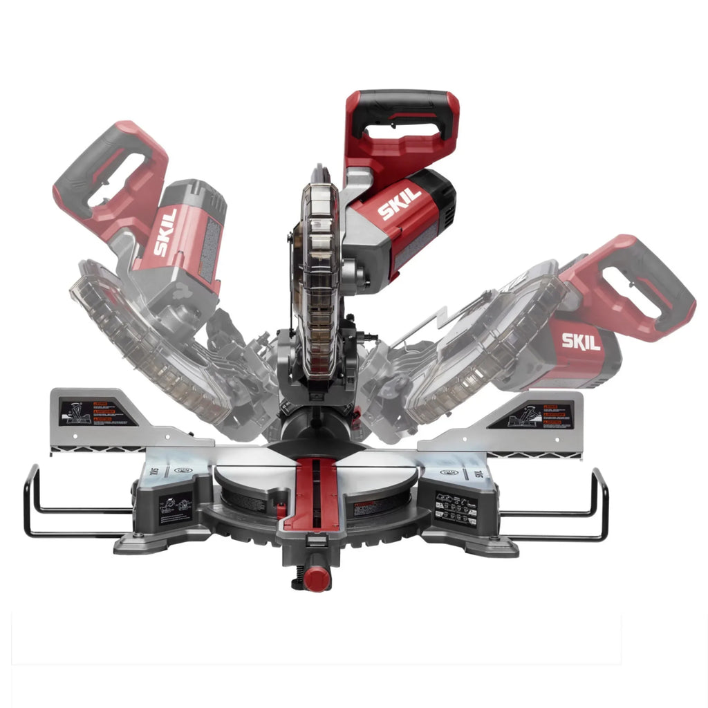 2026 NewSKIL 15 Amp 10'' Corded Electric Dual Bevel Sliding Miter Saw