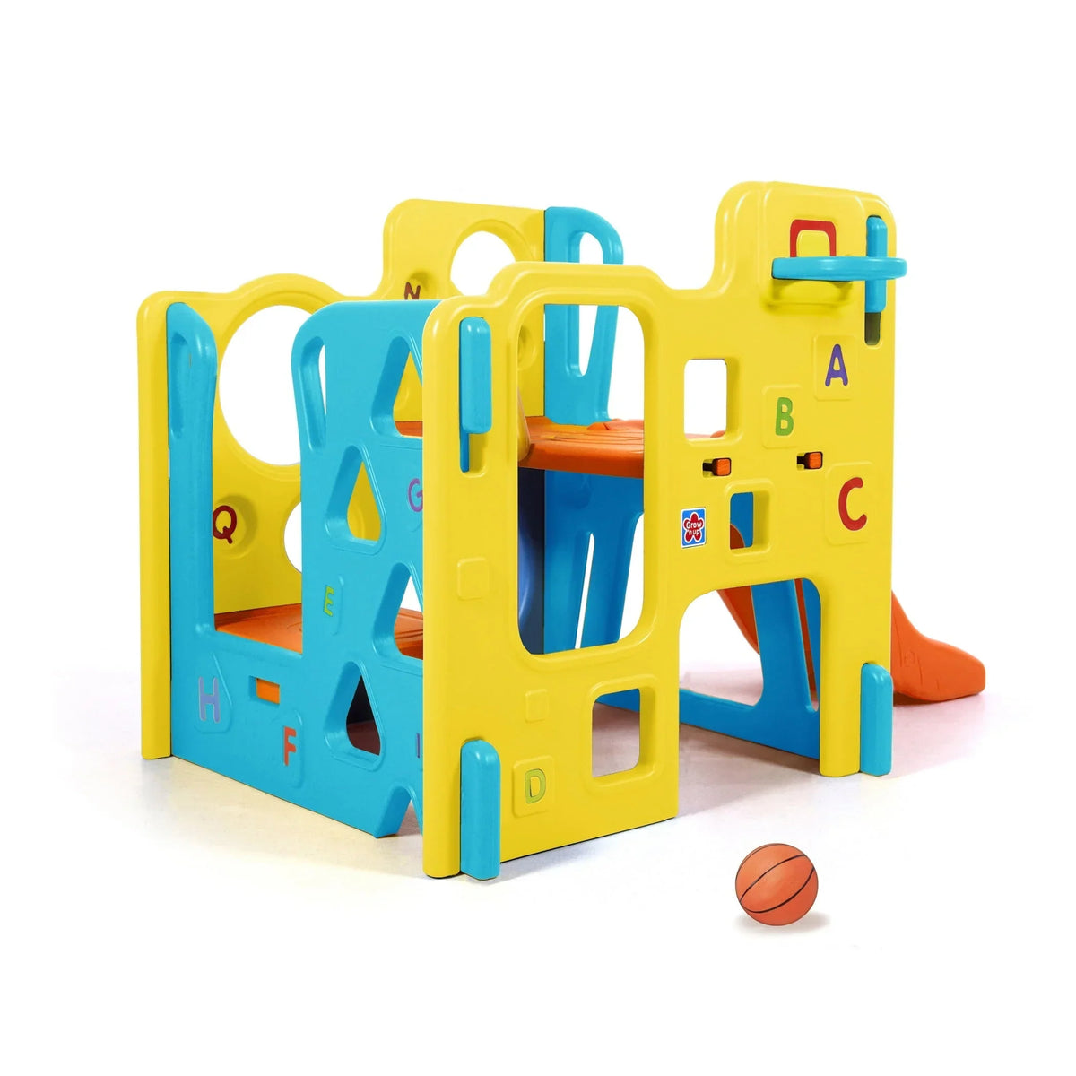 2026 NewGrow'n up Climb & Slide Play Gym Outdoor/Indoor Use Ages 1.5 Years to 4 Years